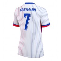 Echipament fotbal Franţa Antoine Griezmann #7 Tricou Deplasare European 2024 pentru femei maneca scurta